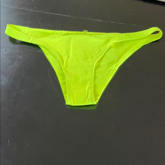 Free People X Tavik Neon Yellow Bikini Bottom - Picture 2 of 6